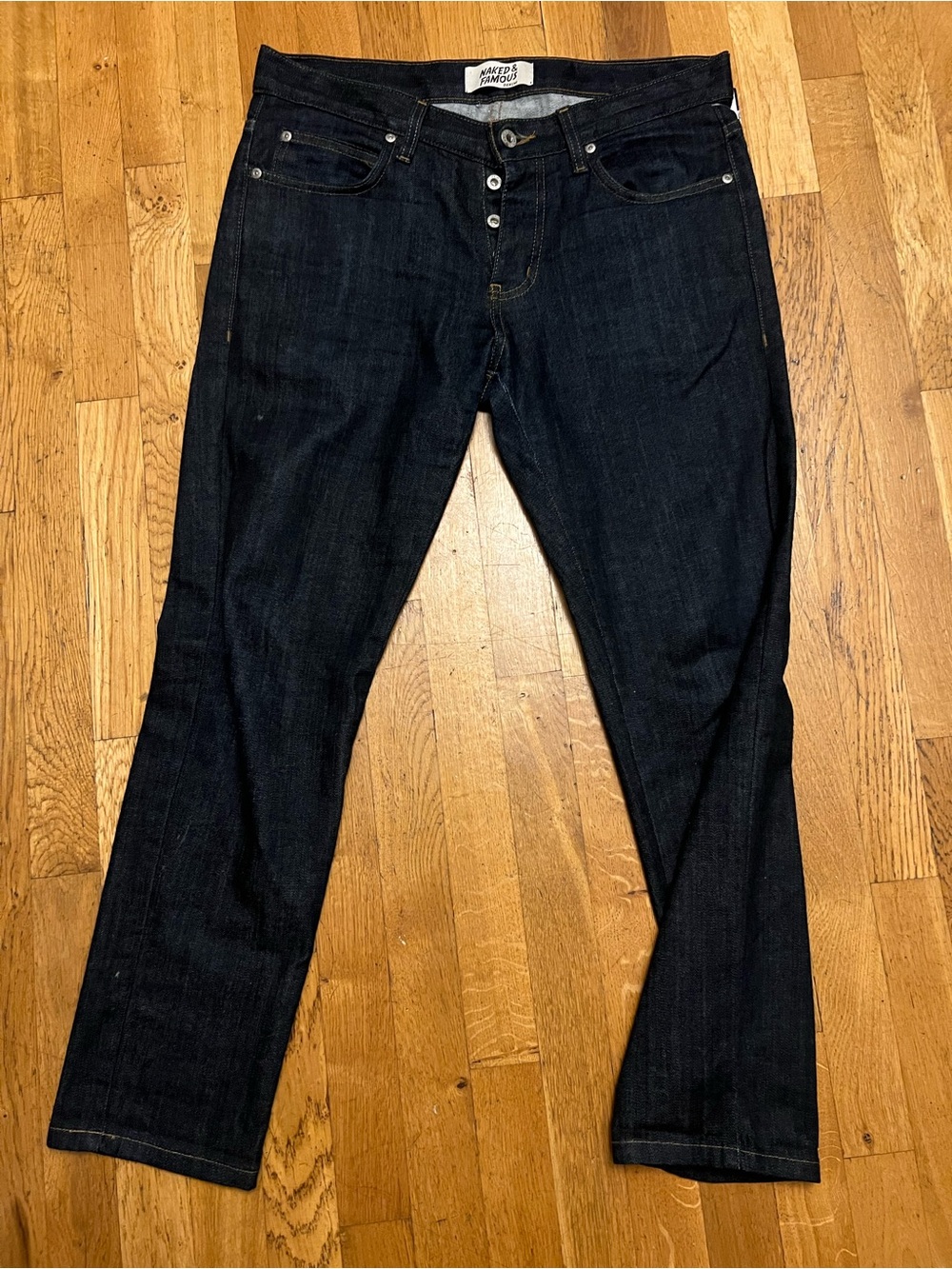 Naked & Famous Denim Men’s superguy jeans 32x29